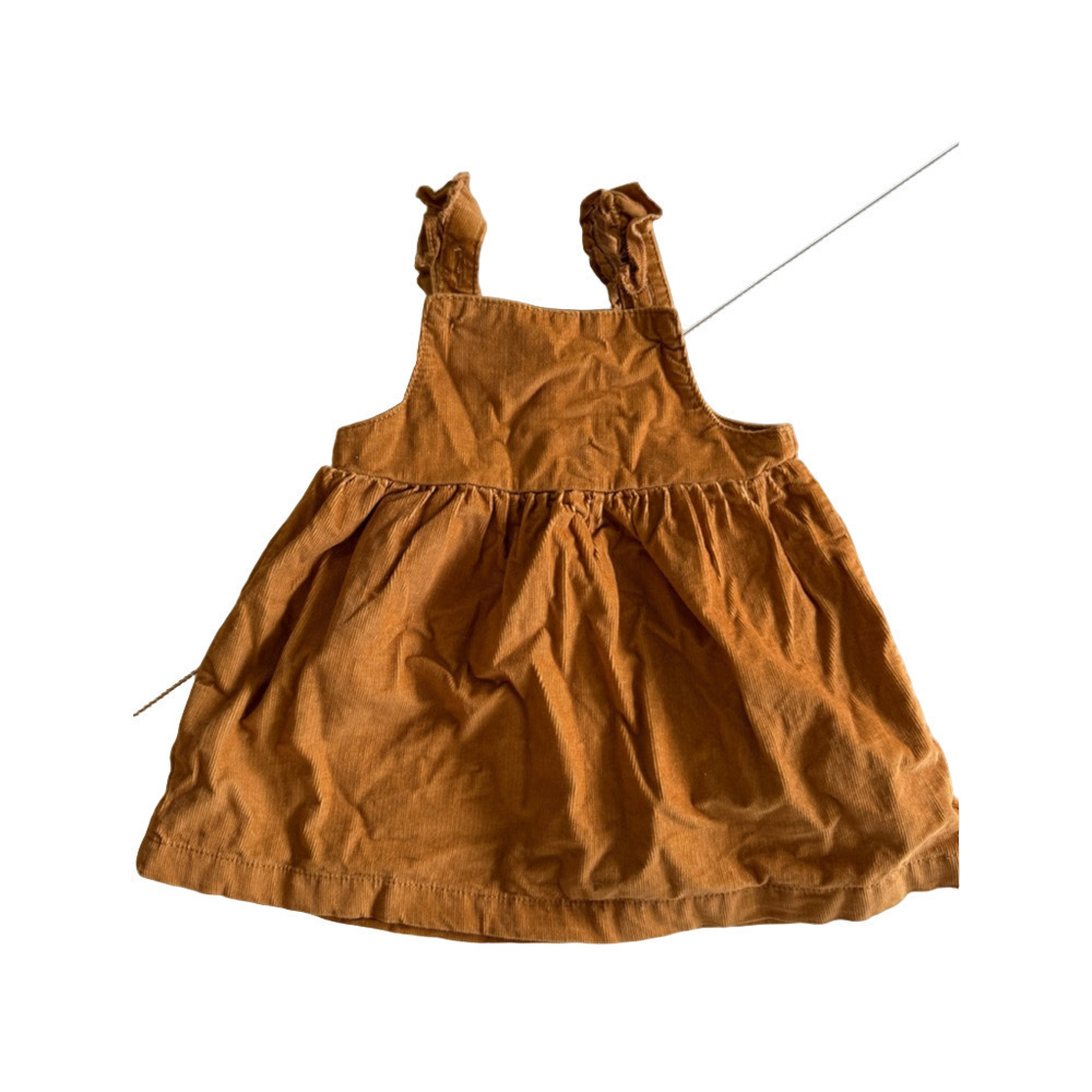 Baby Girls Just One You by Carter's Dress 12M Brown Corduroy
